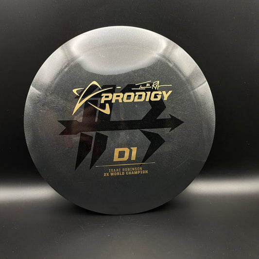 Prodigy - D1 500 Glimmer Plastic - ALL BLACK - Collectors Edition Isaac Robinson "2x" Pro Worlds Stamp