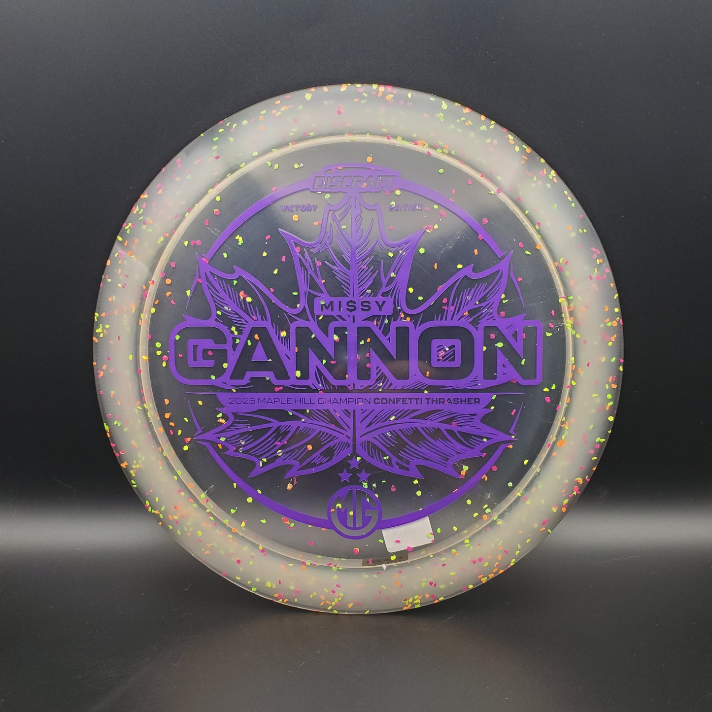 Discraft - Thrasher - Z Confetti - Missy Gannon 2025 Maple Hill Champion