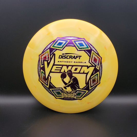 Discraft - Venom - Z Swirl - Anthony Barela 2025 USDGC Champion Pop Top