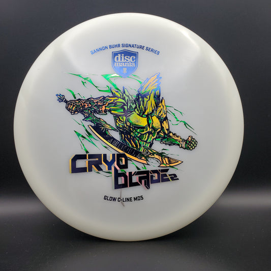 Discmania - MD5 - Glow C-Line - "Cryo Blade" Gannon Buhr 2026 Signature Series