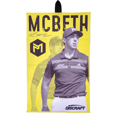 Discraft - Towel - Paul McBeth ***Pick-Up Only***