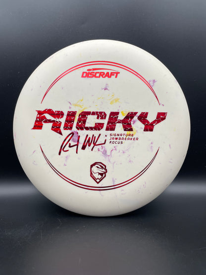 Discraft - Focus - Jawbreaker - Ricky Wysocki Signature Line