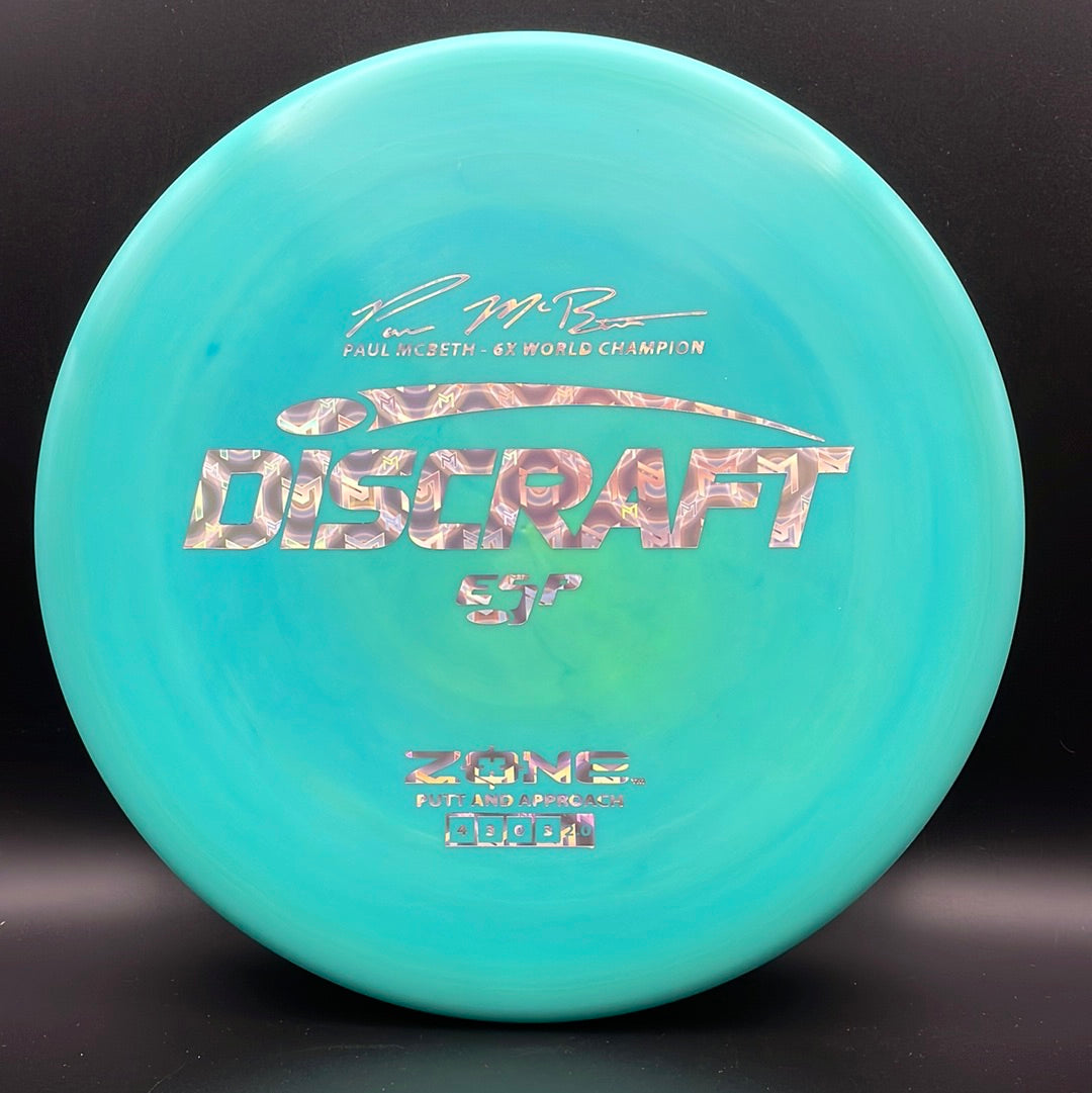 Discraft - Zone - Esp - Paul McBeth 6X World Champion Signature Collection