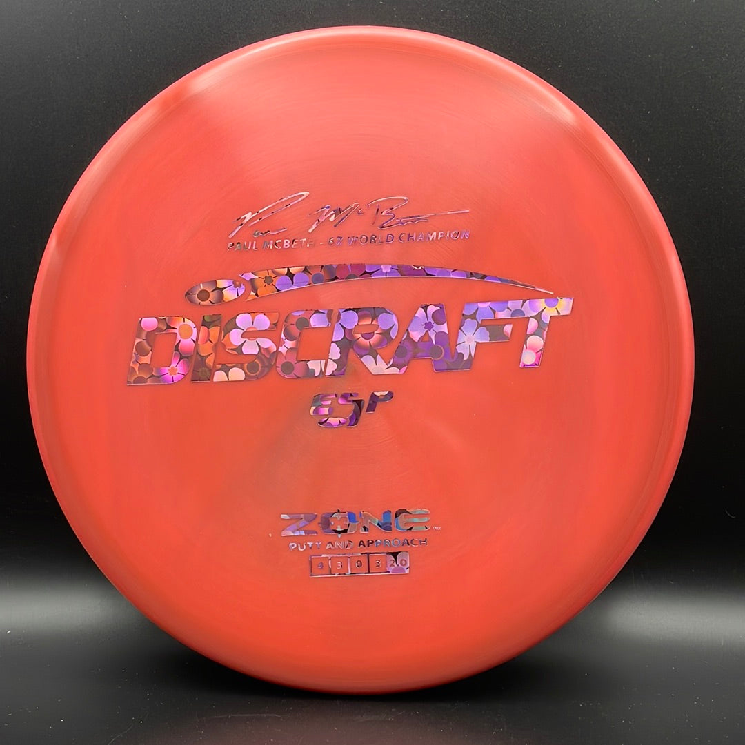 Discraft - Zone - Esp - Paul McBeth 6X World Champion Signature Collection