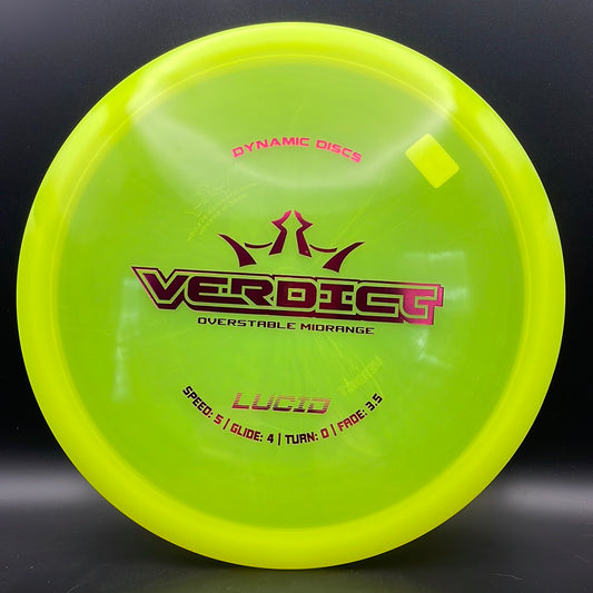 Dynamic Discs - Verdict - Lucid