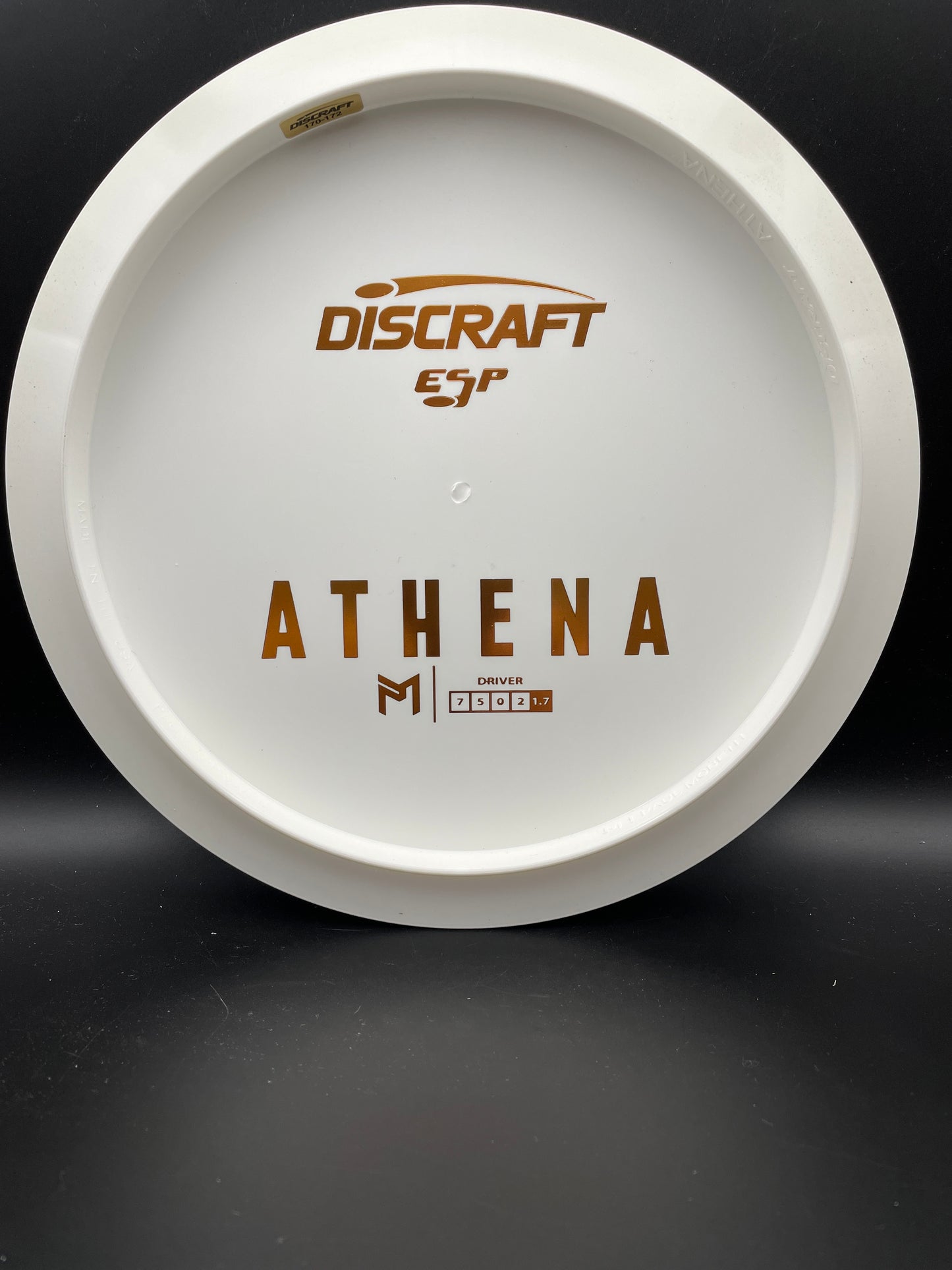 Discraft - Athena - ESP - Bottom Stamp