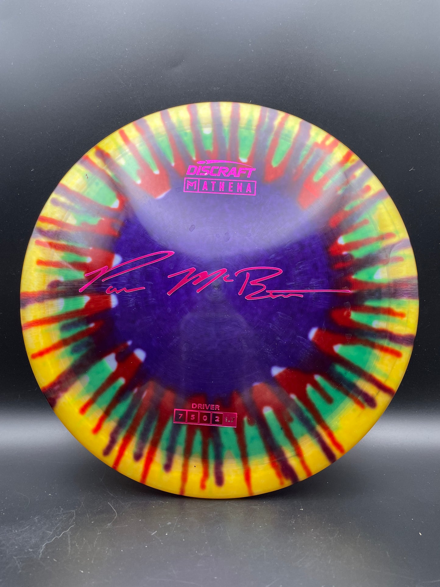 Discraft - Athena - Z-Line Fly Dye - Paul McBeth Signature Stamp