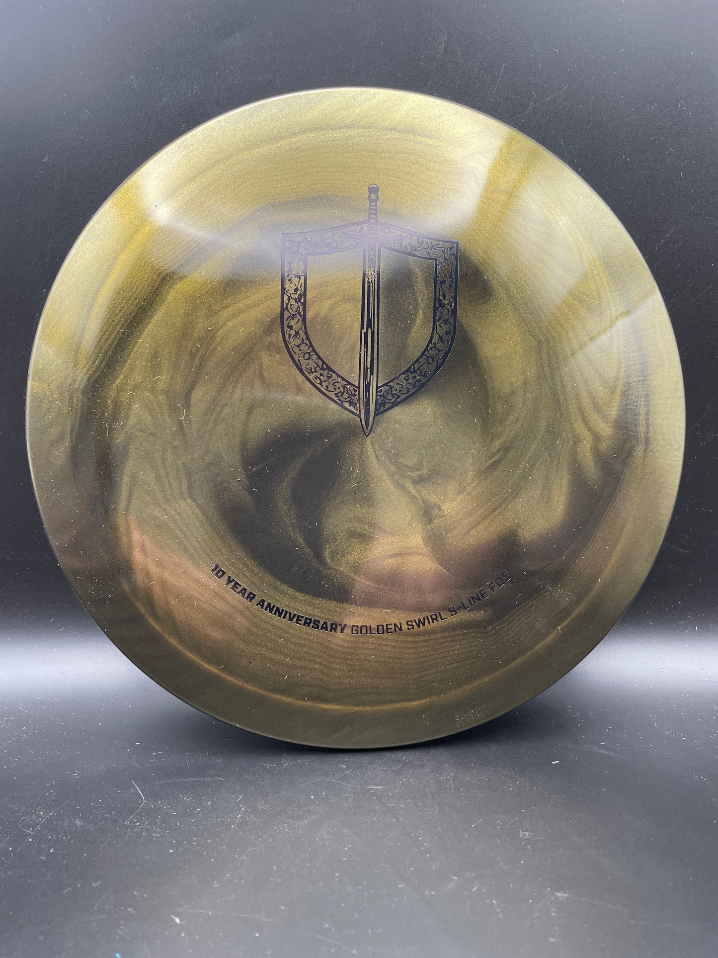 Discmania - FD3 - Golden Swirl S-Line - 10 Year Anniversary