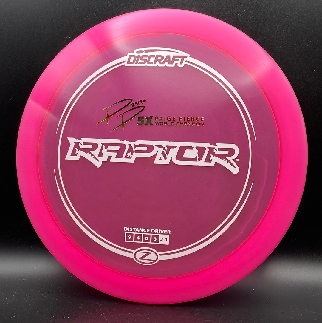 Discraft - Raptor - Z-Line – Ettyville Super Spin Pro Shop