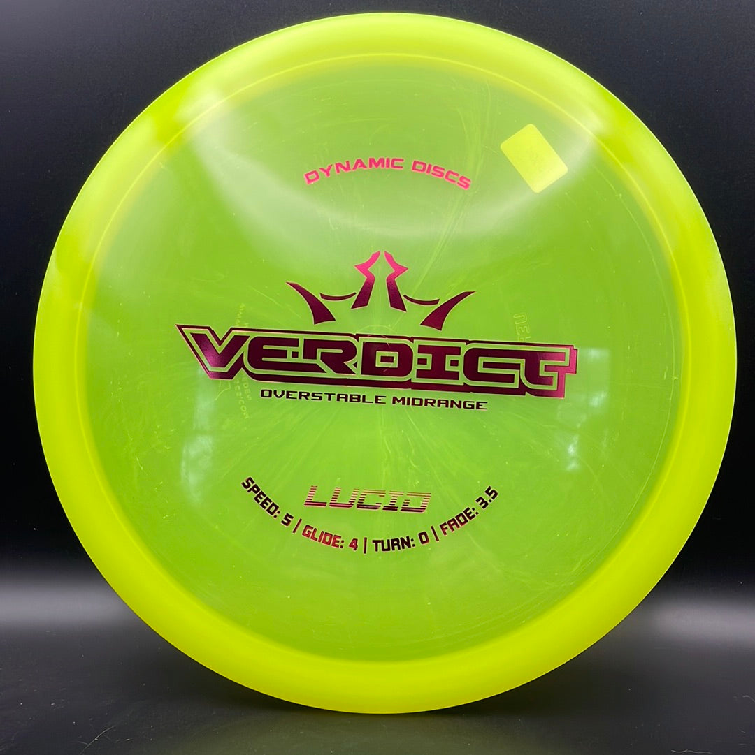 Dynamic Discs - Verdict - Lucid