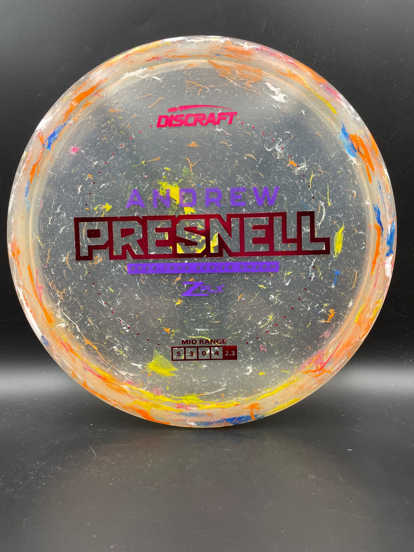 Discraft - Swarm - Jawbreaker Z FLX - 2024  Andrew Presnell Tour Series