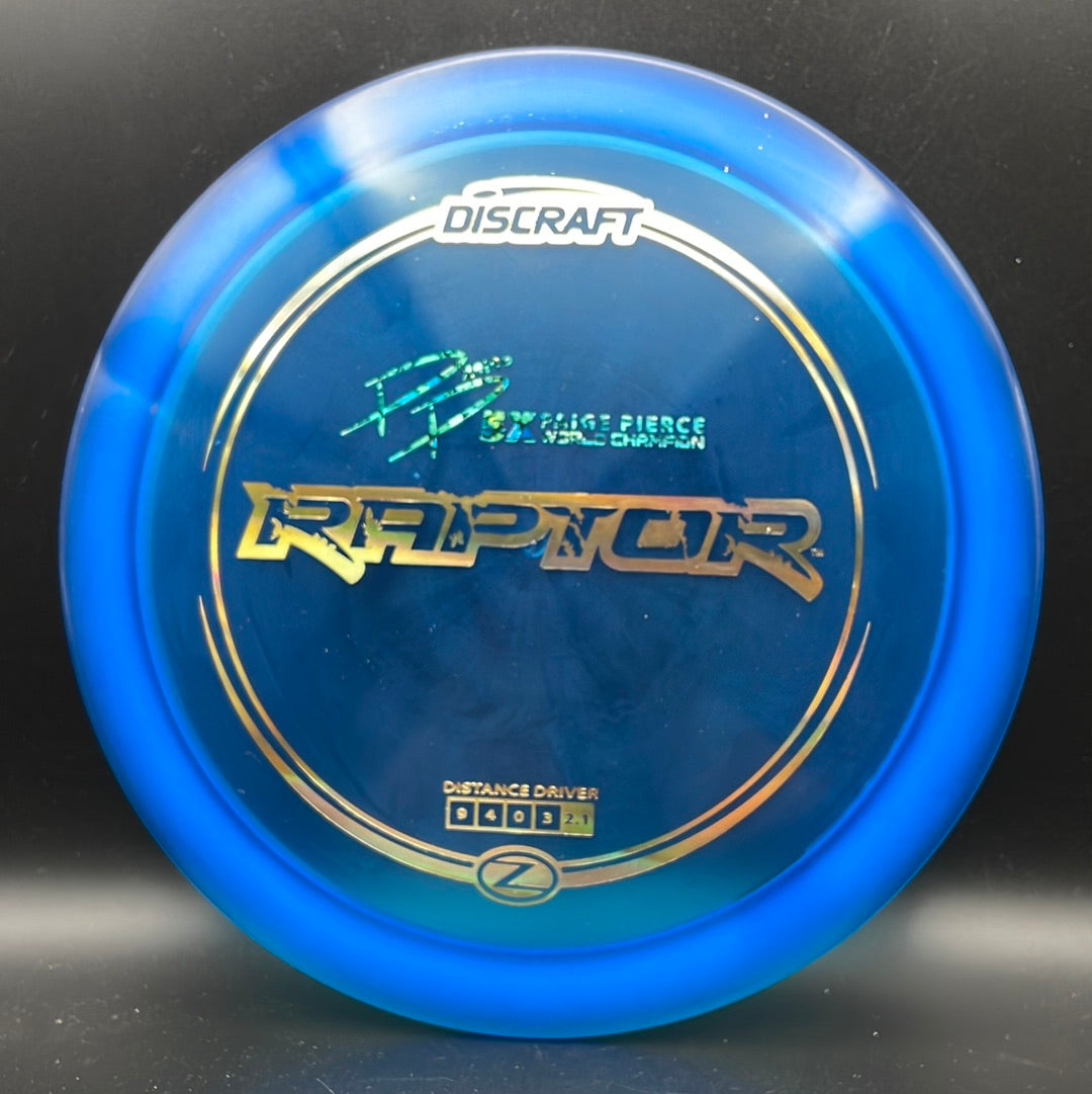 Discraft Fuzed Raptor Discraft - Raptor - Z-Line – Ettyville Super Spin Pro Shop