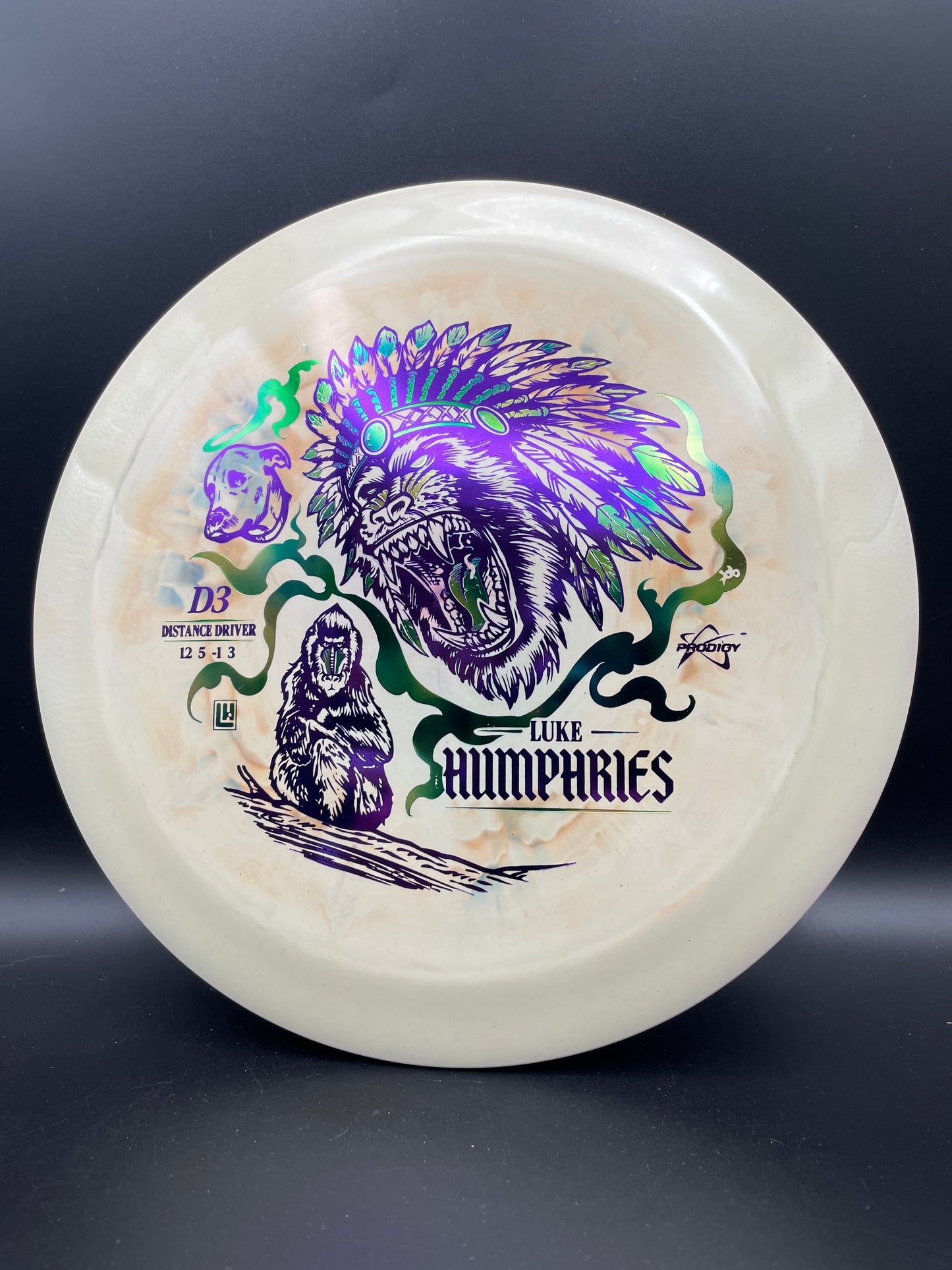 Prodigy - D3 - 500 Spectrum - Luke Humphries 2026 Signature Series