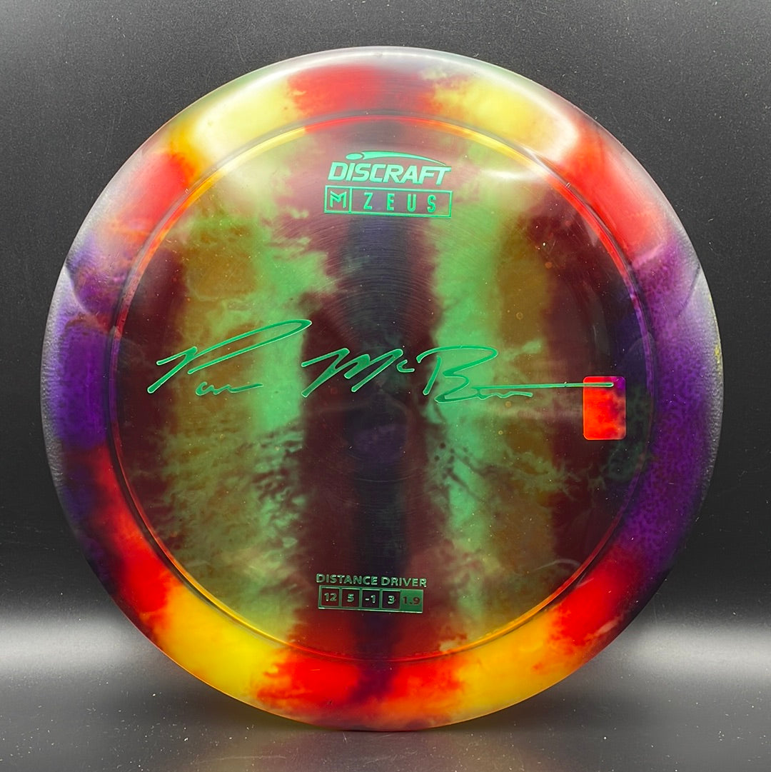 Discraft - Zeus - Z-Line Fly Dye - Paul McBeth Signature Stamp