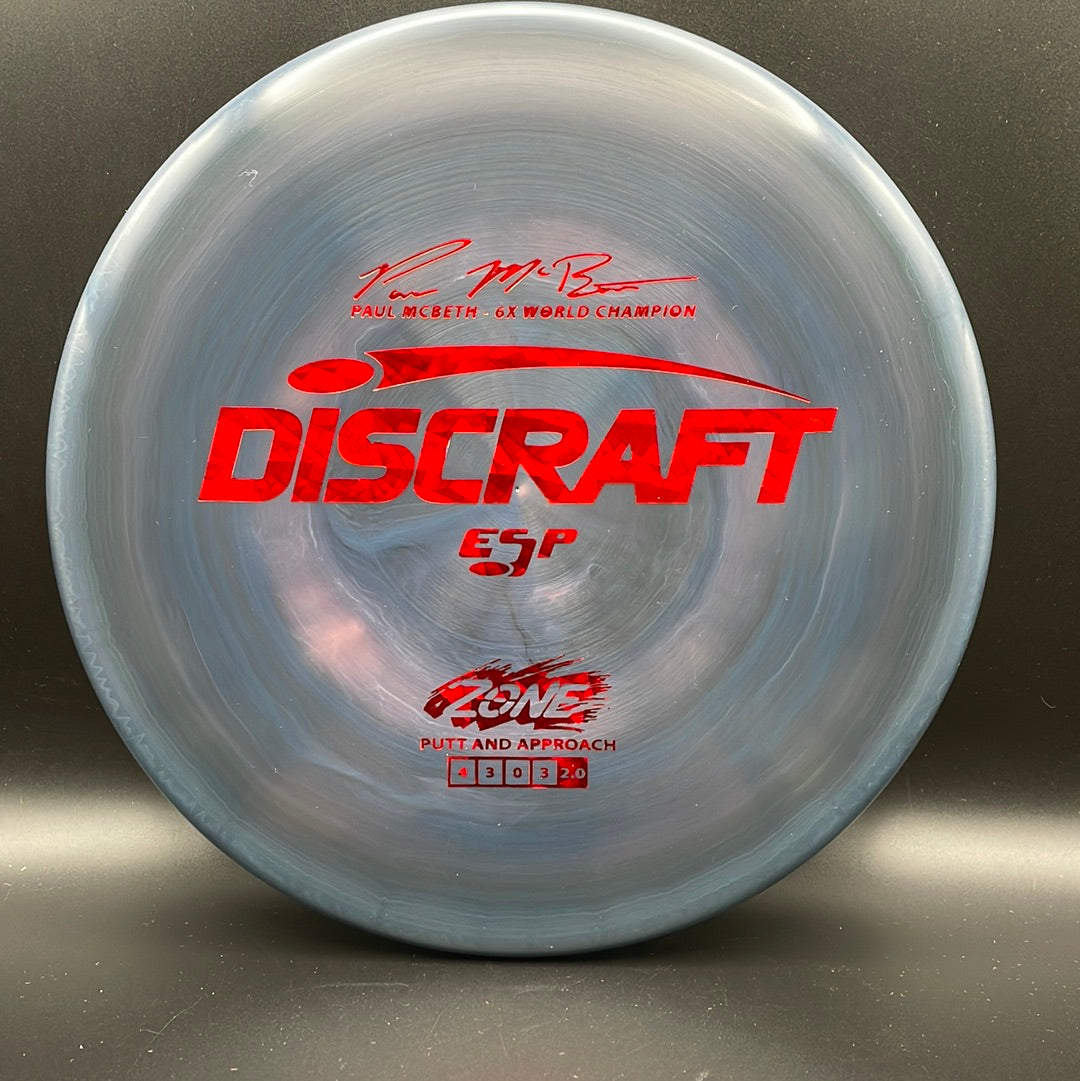 Discraft - Zone - Esp - Paul McBeth 6X World Champion Signature Collection