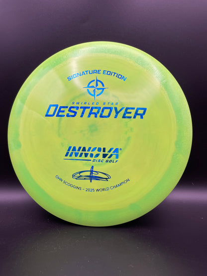 Innova - Destroyer - Swirled Star - Ohn Scoggins Signature Edition