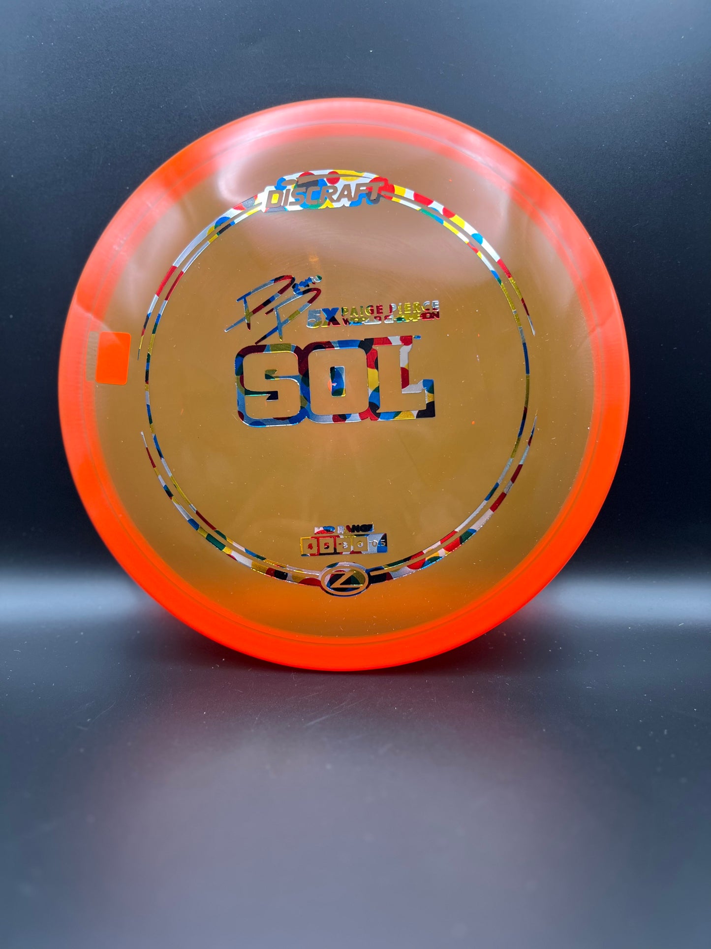 Discraft - Sol - Z-Line Paige Pierce Signature Series