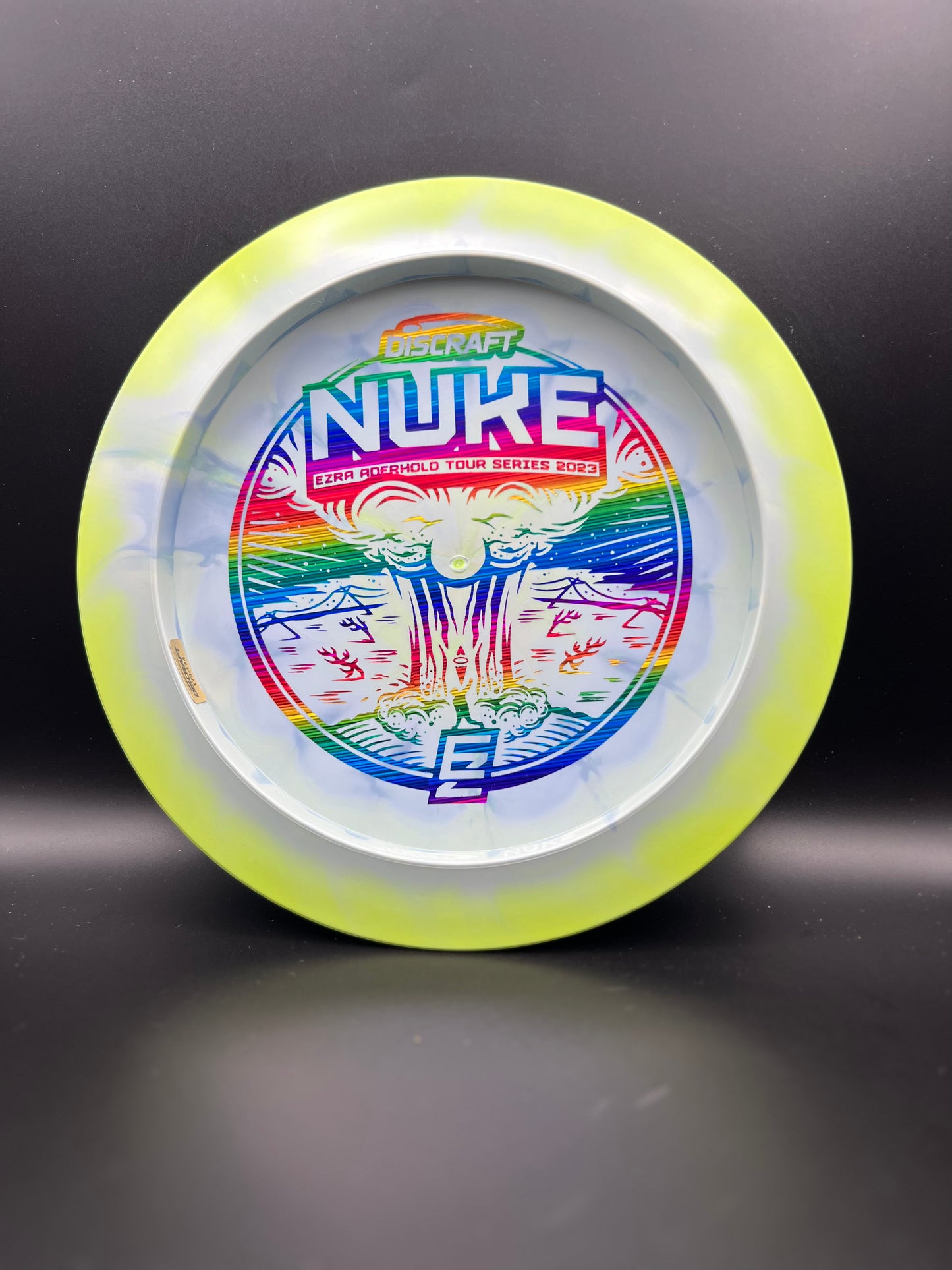 Discraft - Nuke - ESP - 2023  Ezra Aderhold Tour Series - Bottom Stamp