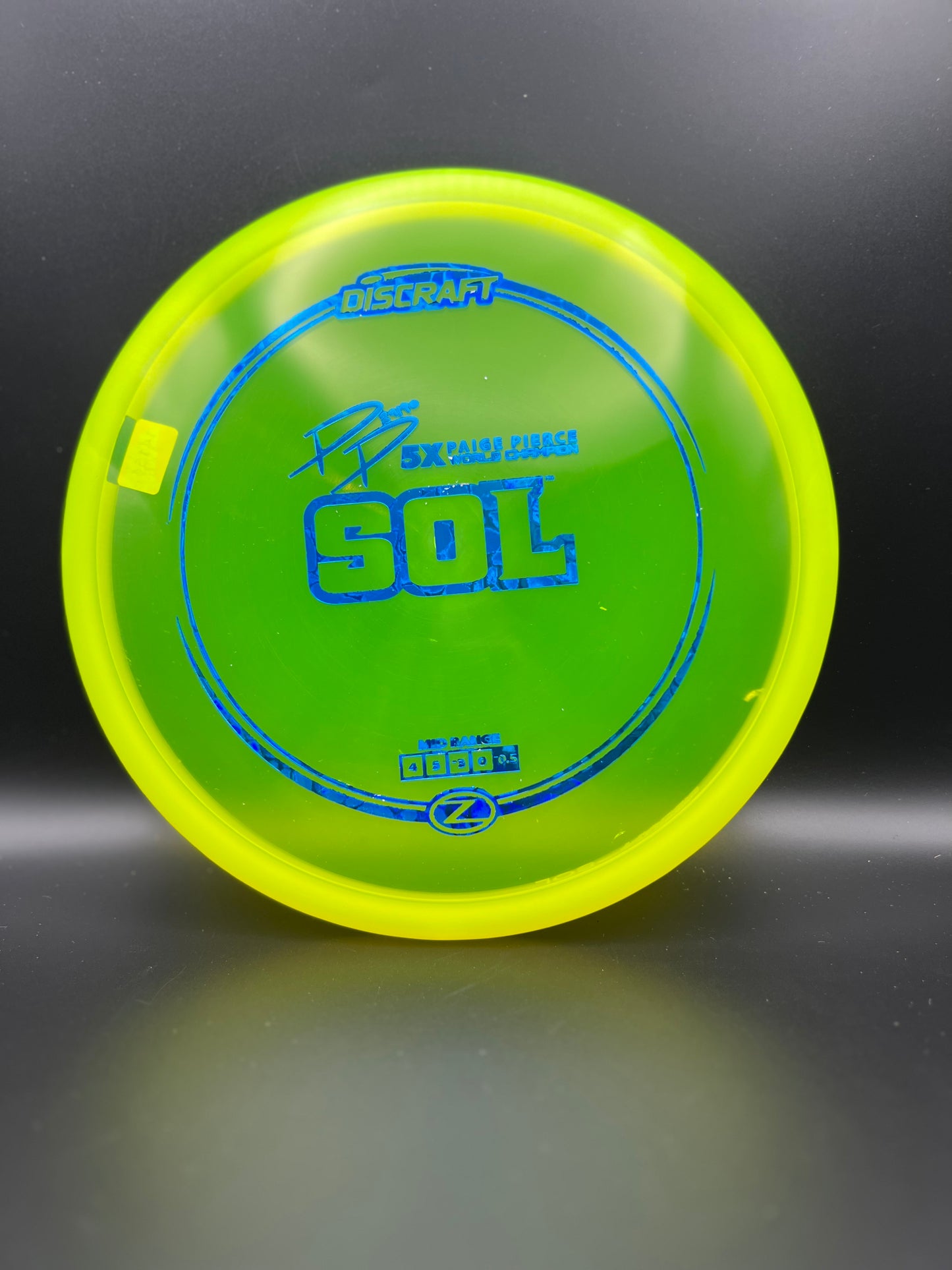 Discraft - Sol - Z-Line Paige Pierce Signature Series