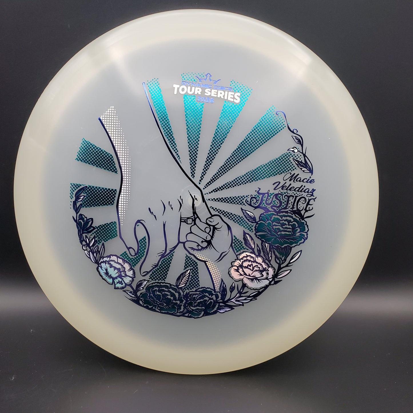 Dynamic Discs - Justice - Lucid Ice Moonshine - Macie Velediaz 2026 Team Series