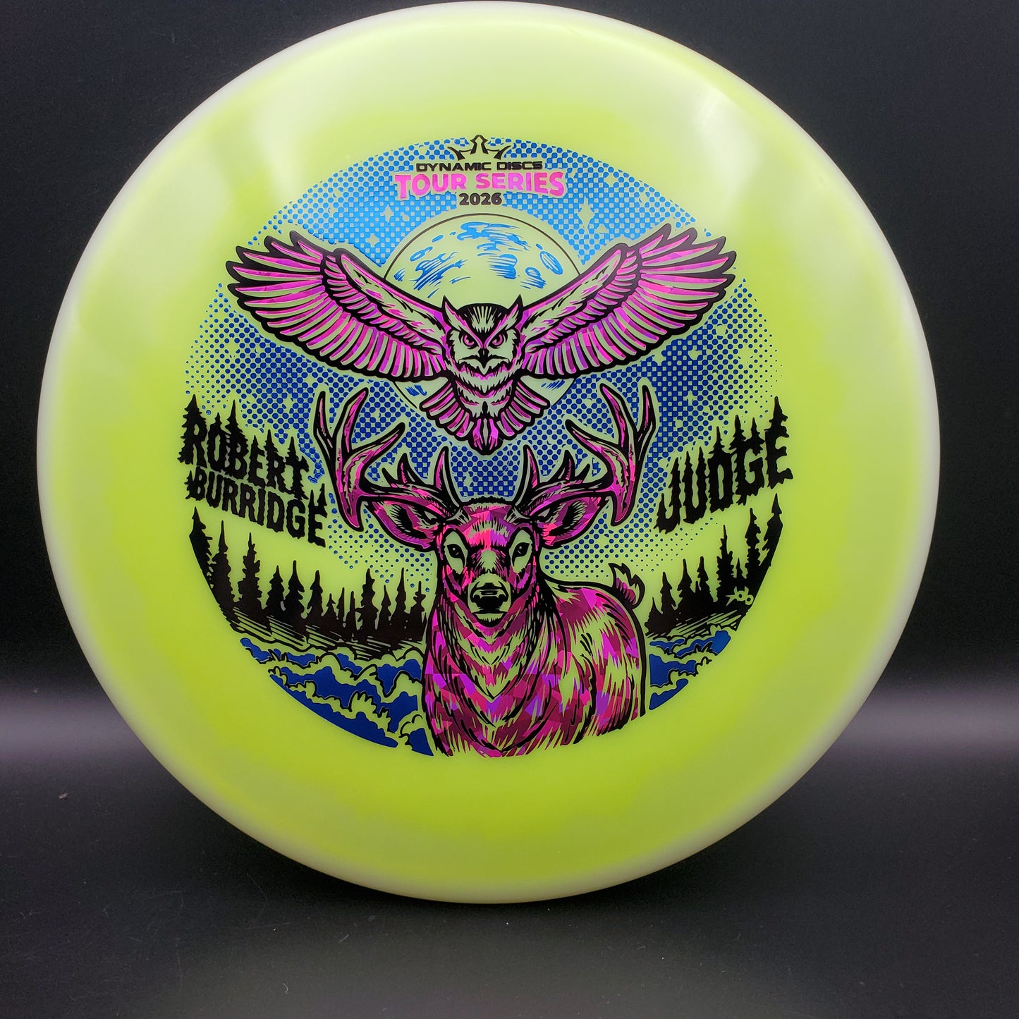 Dynamic Discs - Judge - Lucid X Moonshine Orbit - Robert Burridge 2026 Team Series