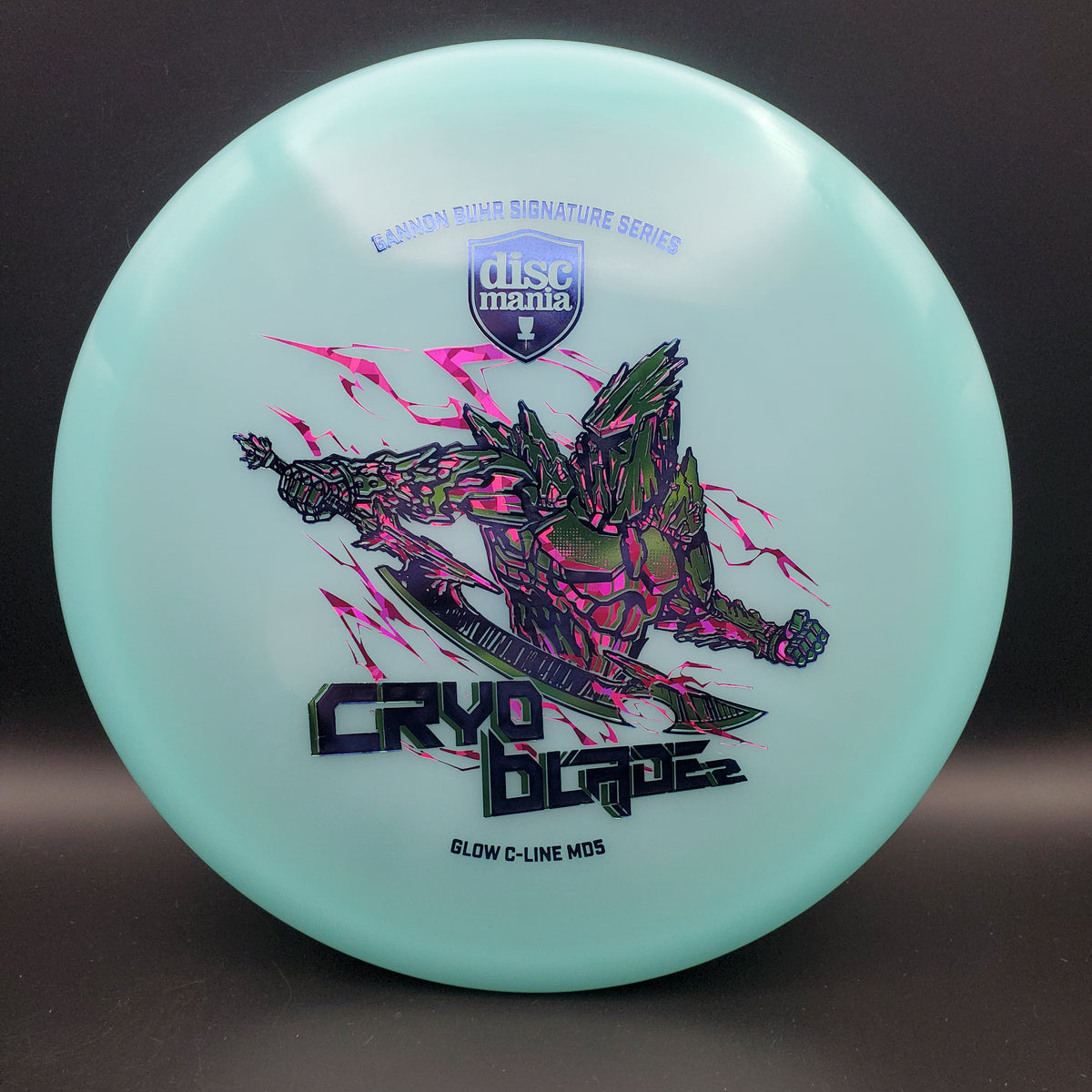Discmania - MD5 - Glow C-Line - "Cryo Blade" Gannon Buhr 2026 Signature Series