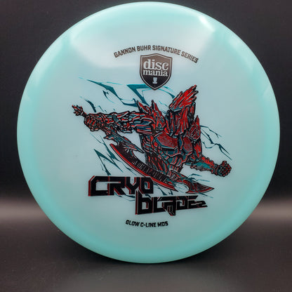 Discmania - MD5 - Glow C-Line - "Cryo Blade" Gannon Buhr 2026 Signature Series