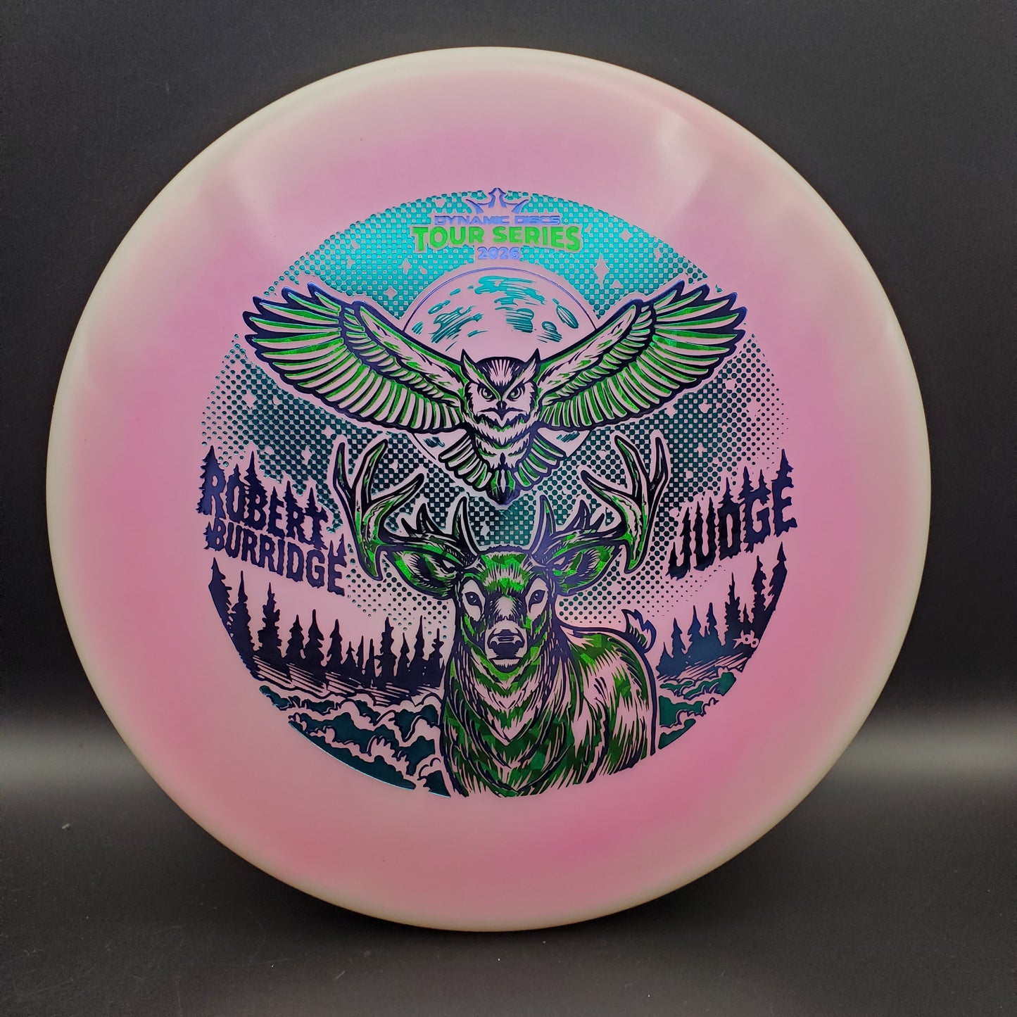 Dynamic Discs - Judge - Lucid X Moonshine Orbit - Robert Burridge 2026 Team Series
