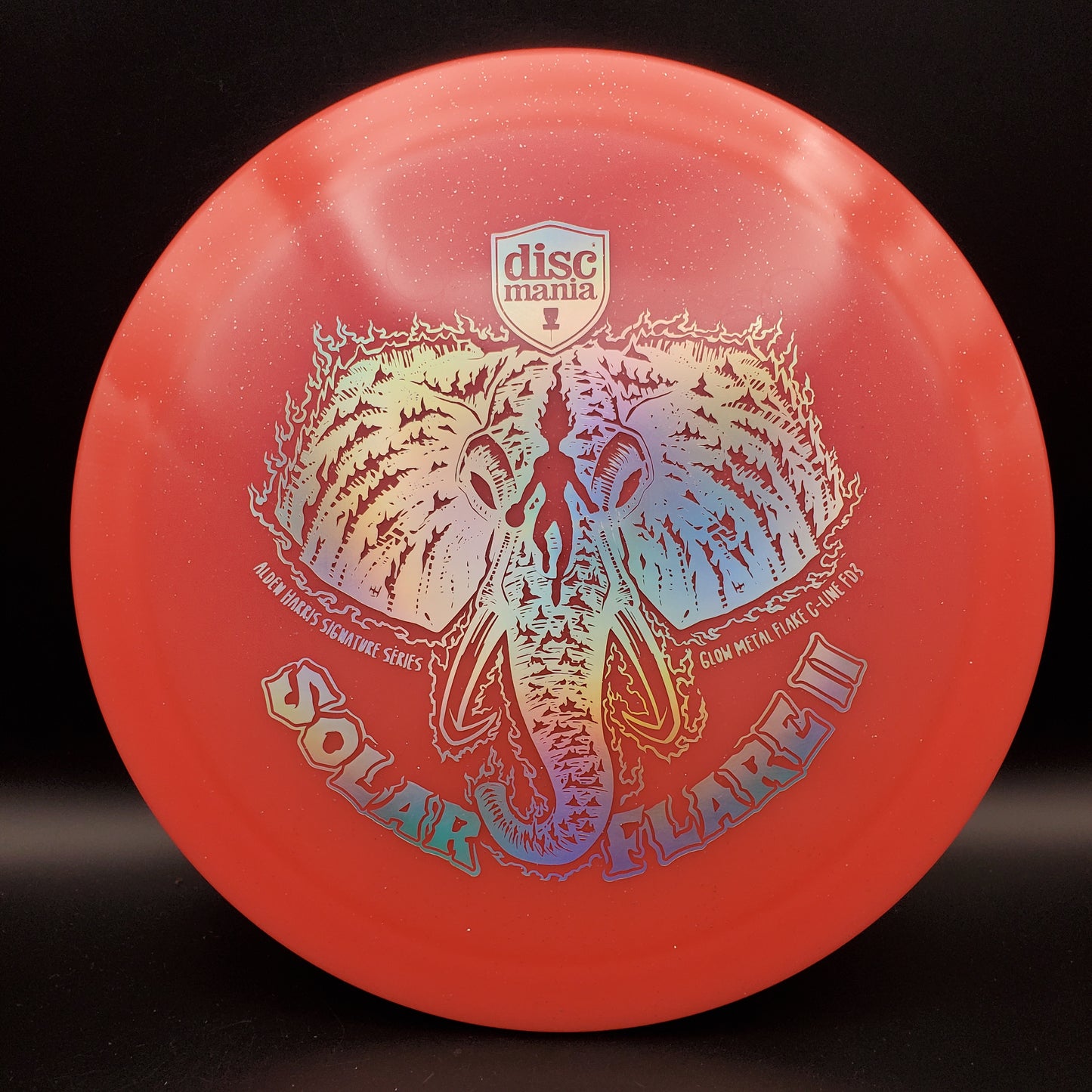 Discmania - FD3 - Glow Metal Flake C-Line - Alden Harris "Solar Flare 2" Signature Series