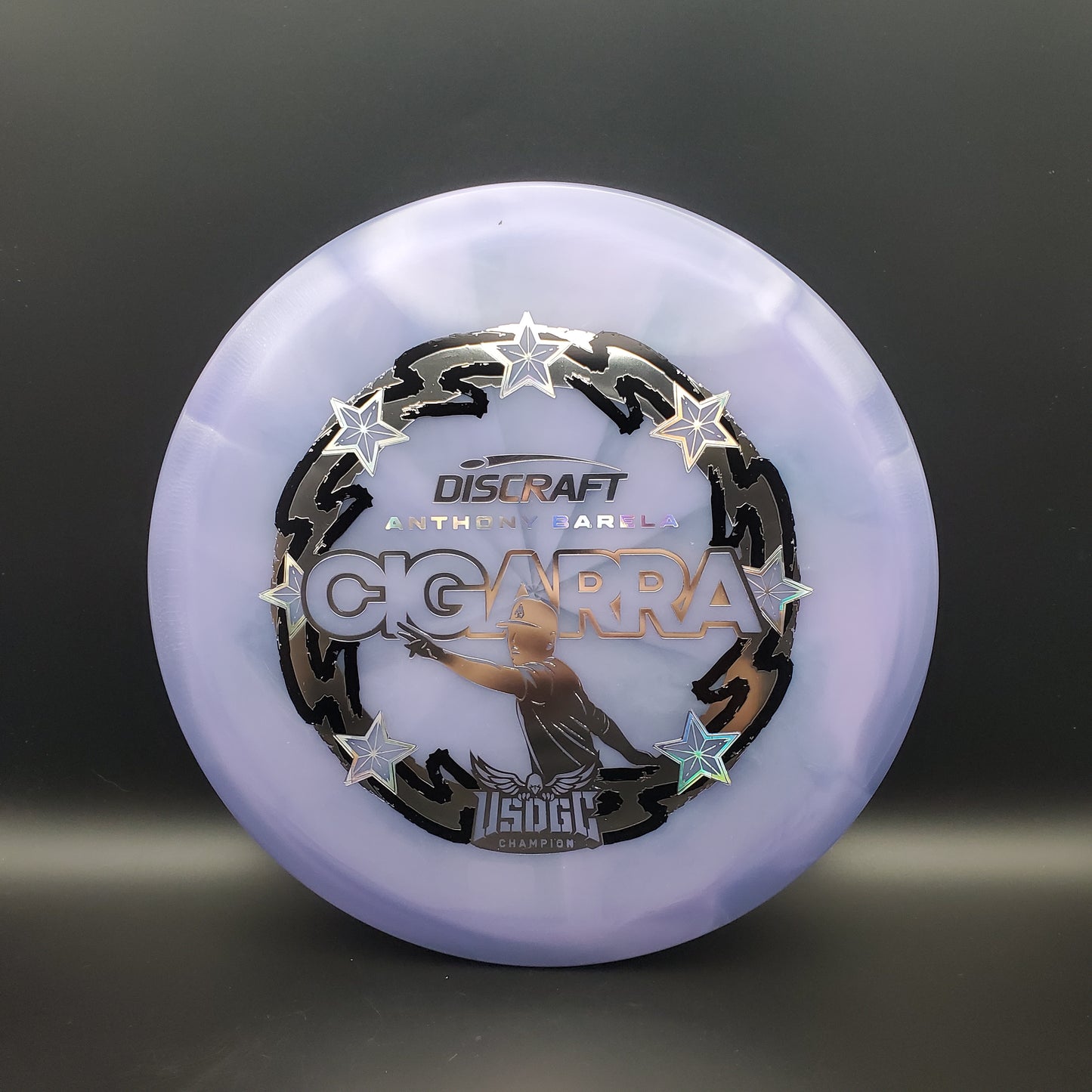 Discraft - Cigarra - Z Swirl - Anthony Barela 2025 USDGC Champion