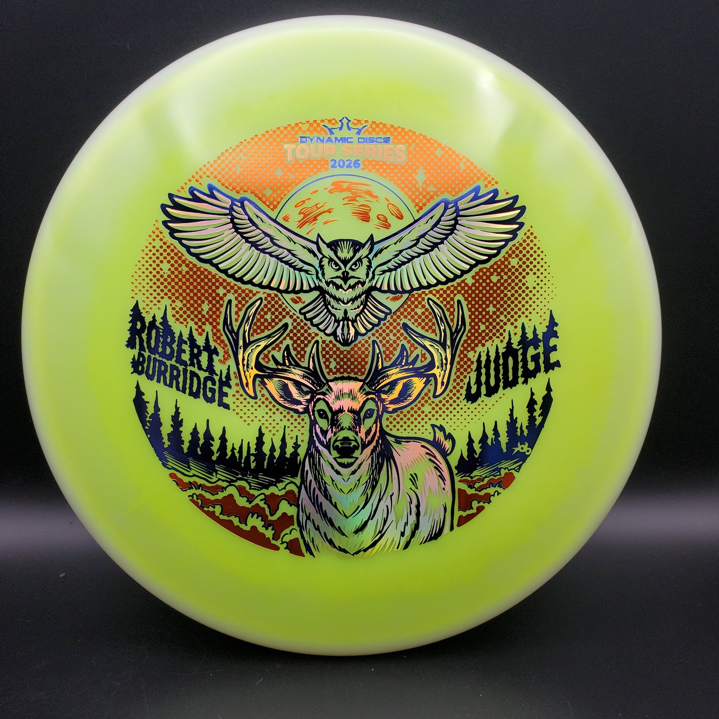 Dynamic Discs - Judge - Lucid X Moonshine Orbit - Robert Burridge 2026 Team Series