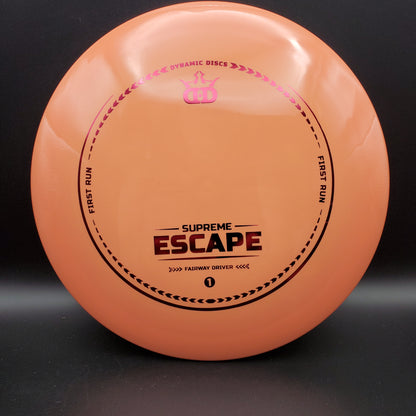 Dynamic Discs - Escape - Supreme - First Run