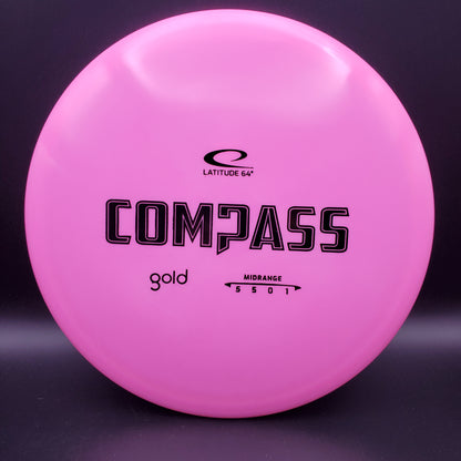 Latitude 64 - Compass - Gold
