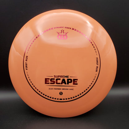 Dynamic Discs - Escape - Supreme - First Run