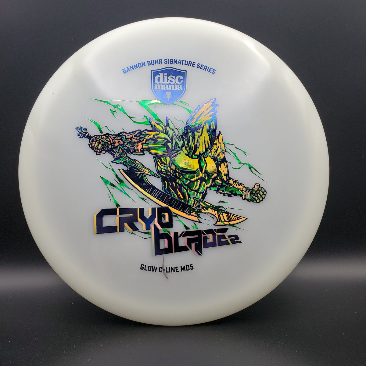 Discmania - MD5 - Glow C-Line - "Cryo Blade" Gannon Buhr 2026 Signature Series