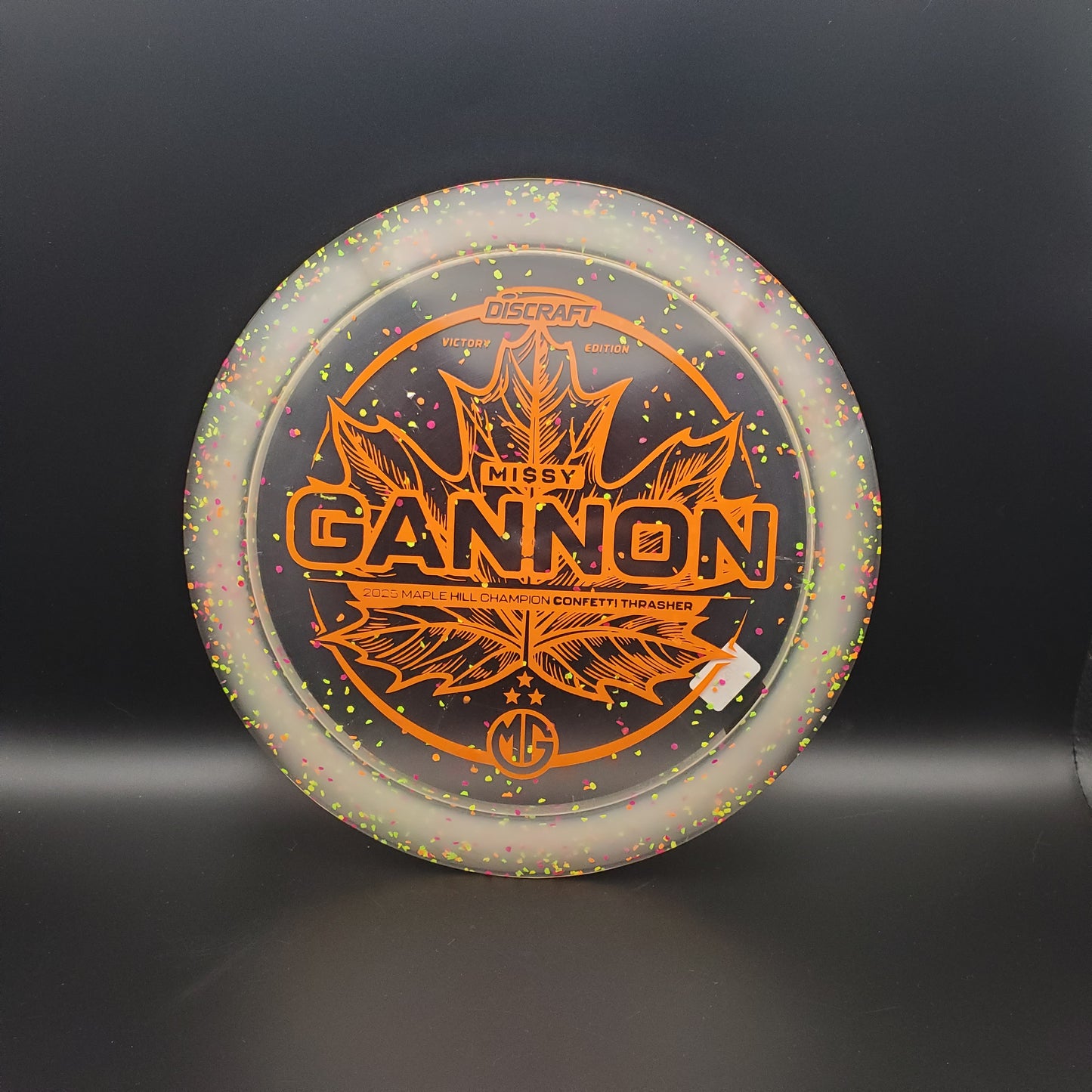 Discraft - Thrasher - Z Confetti - Missy Gannon 2025 Maple Hill Champion