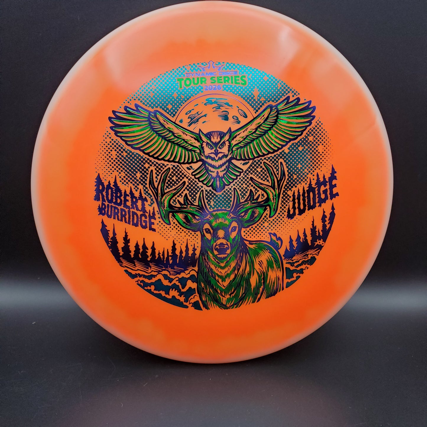 Dynamic Discs - Judge - Lucid X Moonshine Orbit - Robert Burridge 2026 Team Series
