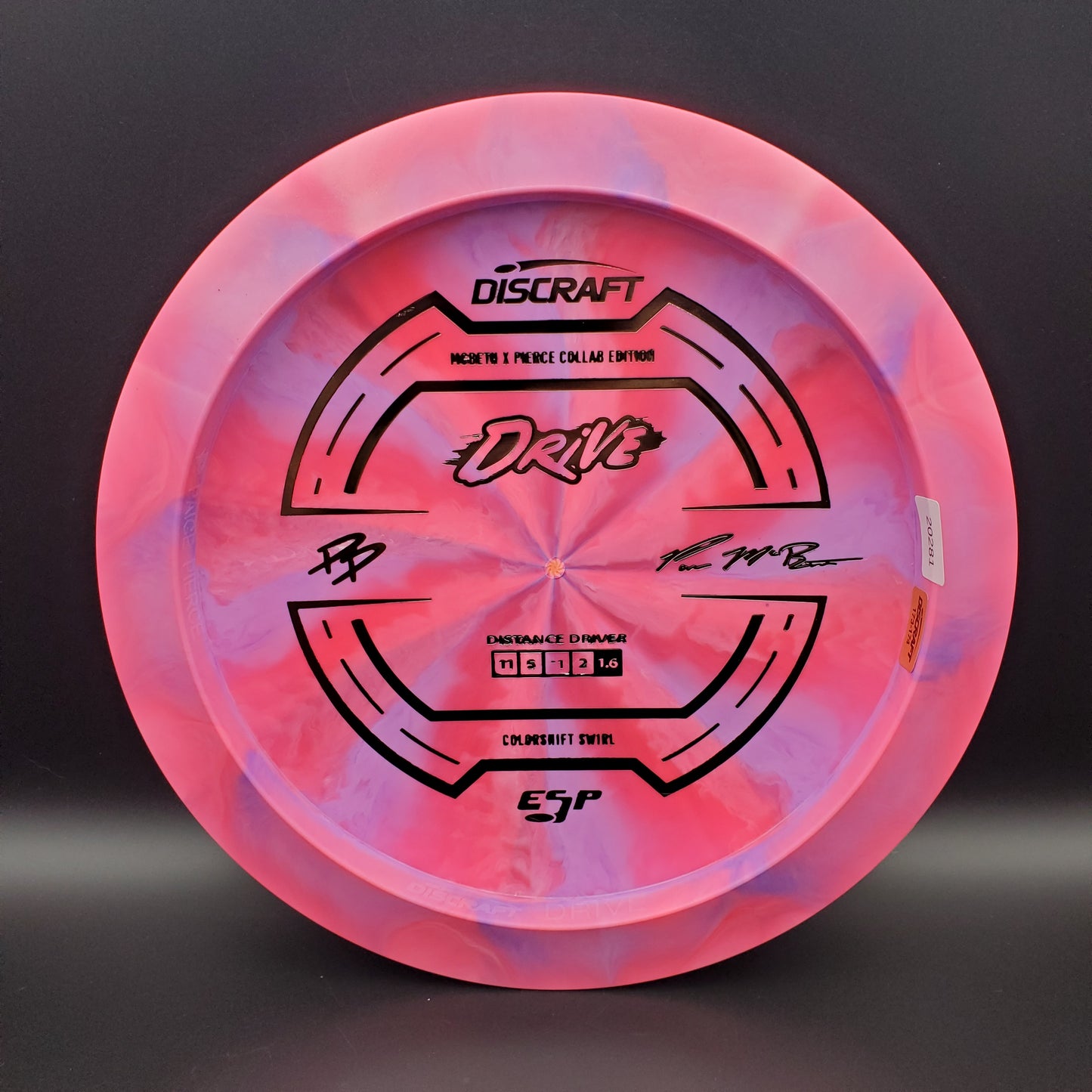 Discraft - Drive - ESP Colorshift - Paige Pierce and Paul McBeth Collab