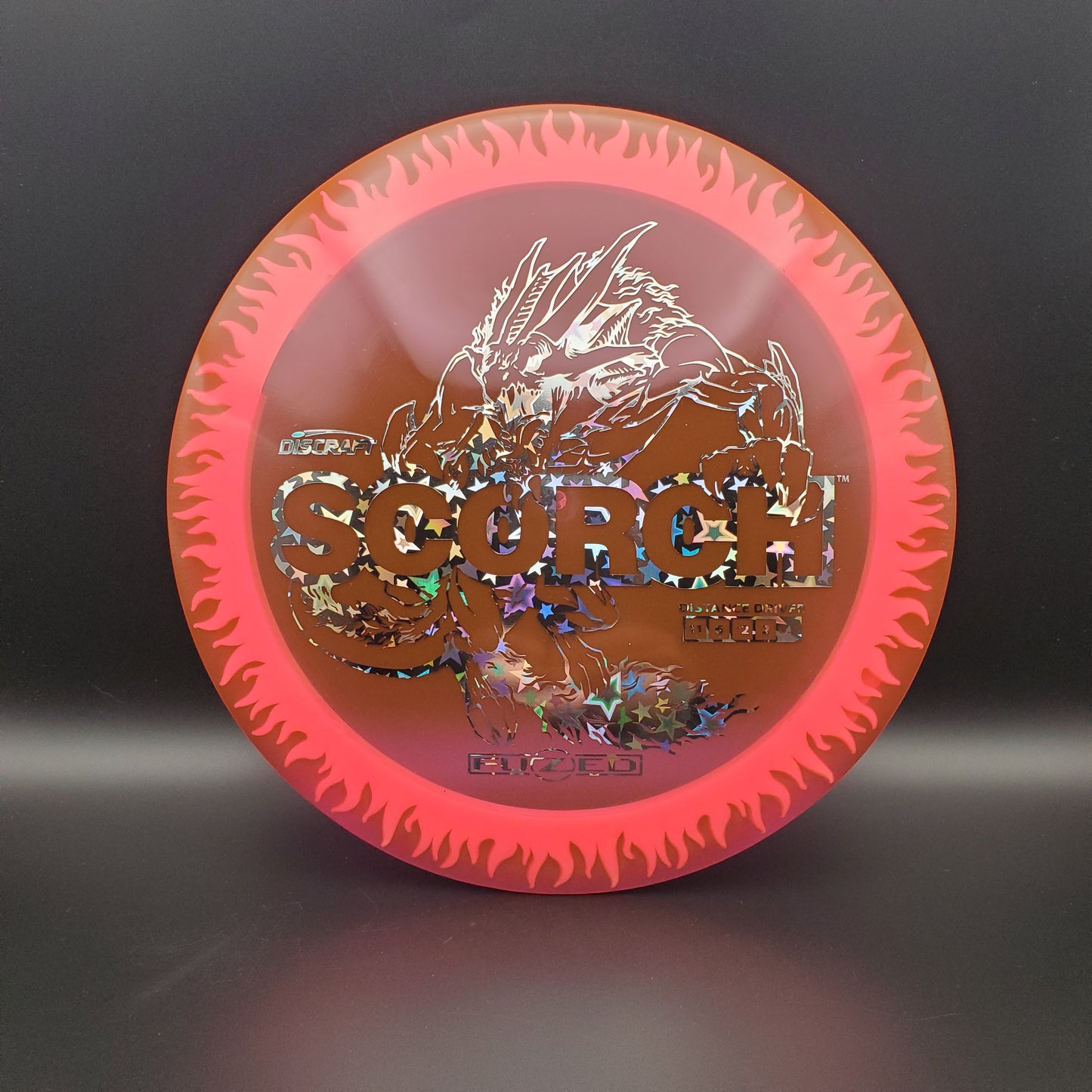 Discraft - Scorch - Fuzed with Flame Pattern