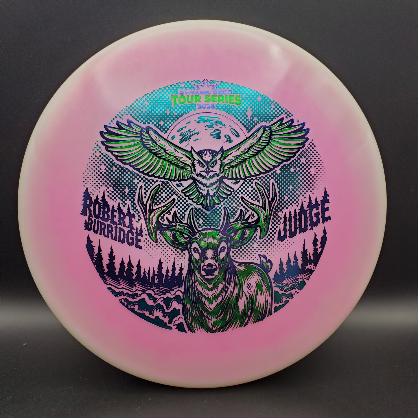 Dynamic Discs - Judge - Lucid X Moonshine Orbit - Robert Burridge 2026 Team Series