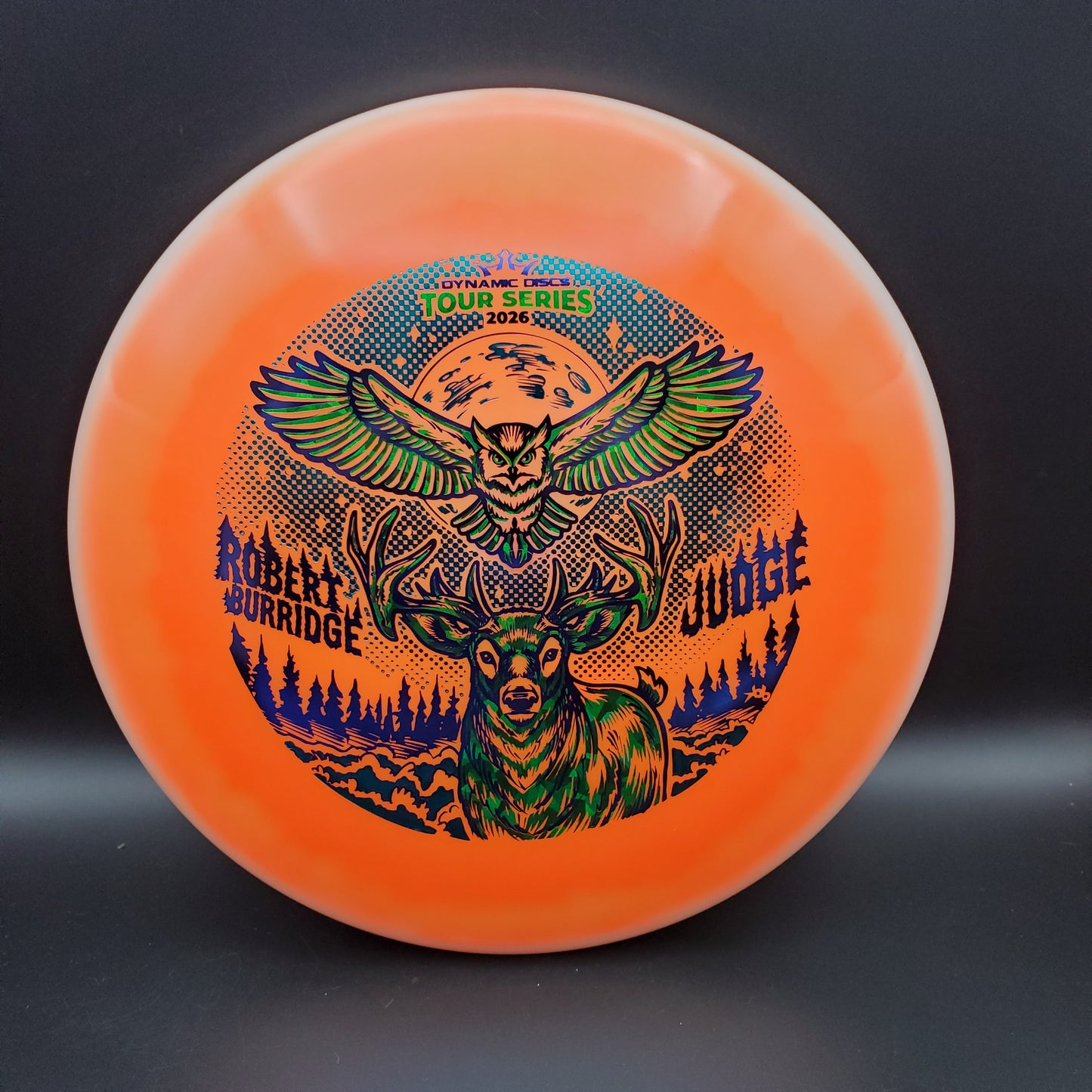 Dynamic Discs - Judge - Lucid X Moonshine Orbit - Robert Burridge 2026 Team Series