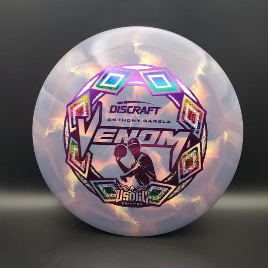 Discraft - Venom - Z Swirl - Anthony Barela 2025 USDGC Champion Pop Top