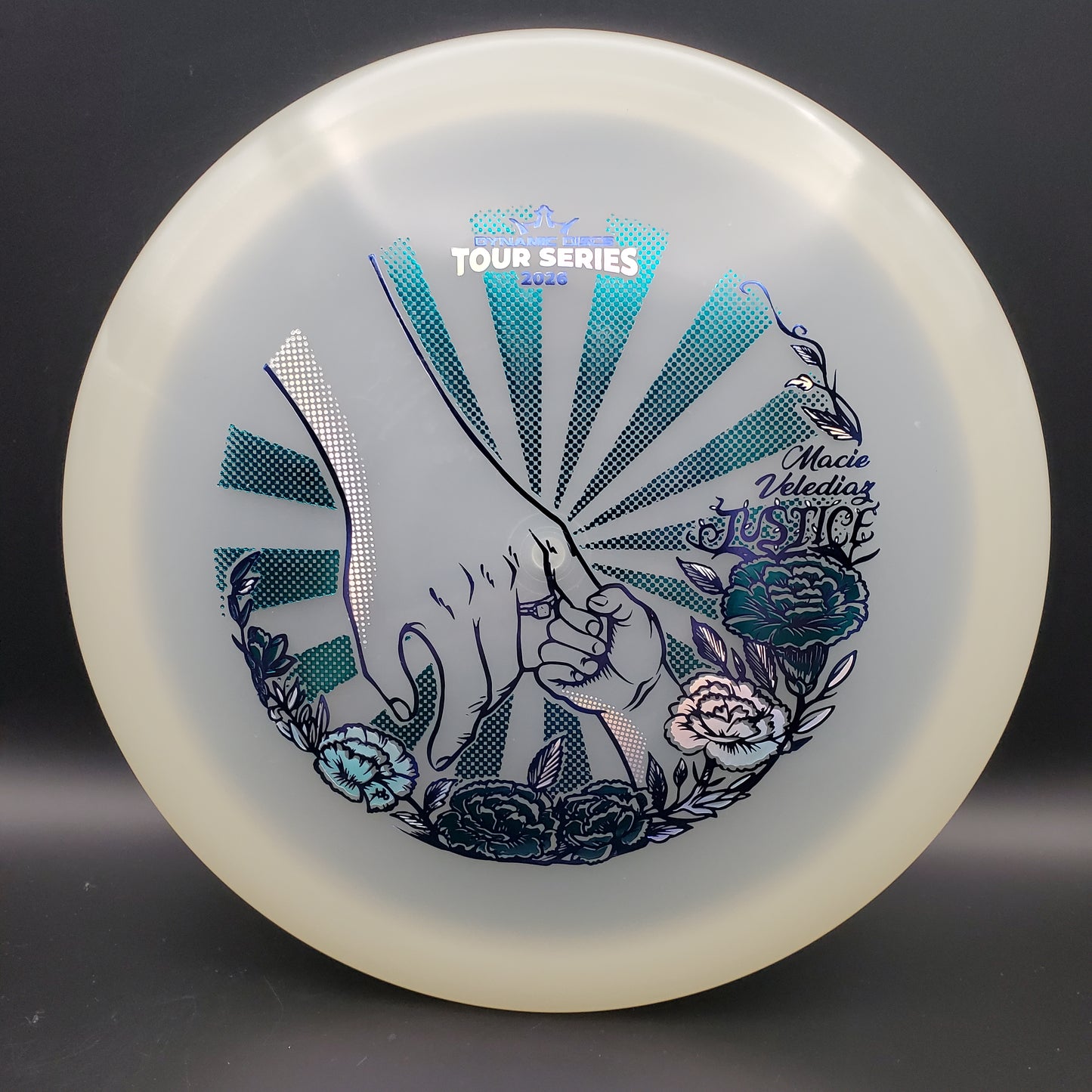 Dynamic Discs - Justice - Lucid Ice Moonshine - Macie Velediaz 2026 Team Series