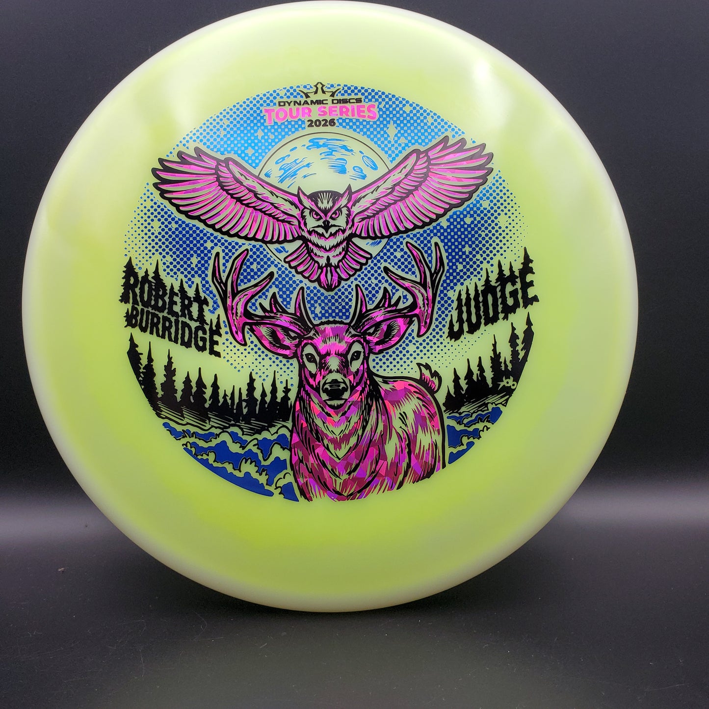 Dynamic Discs - Judge - Lucid X Moonshine Orbit - Robert Burridge 2026 Team Series