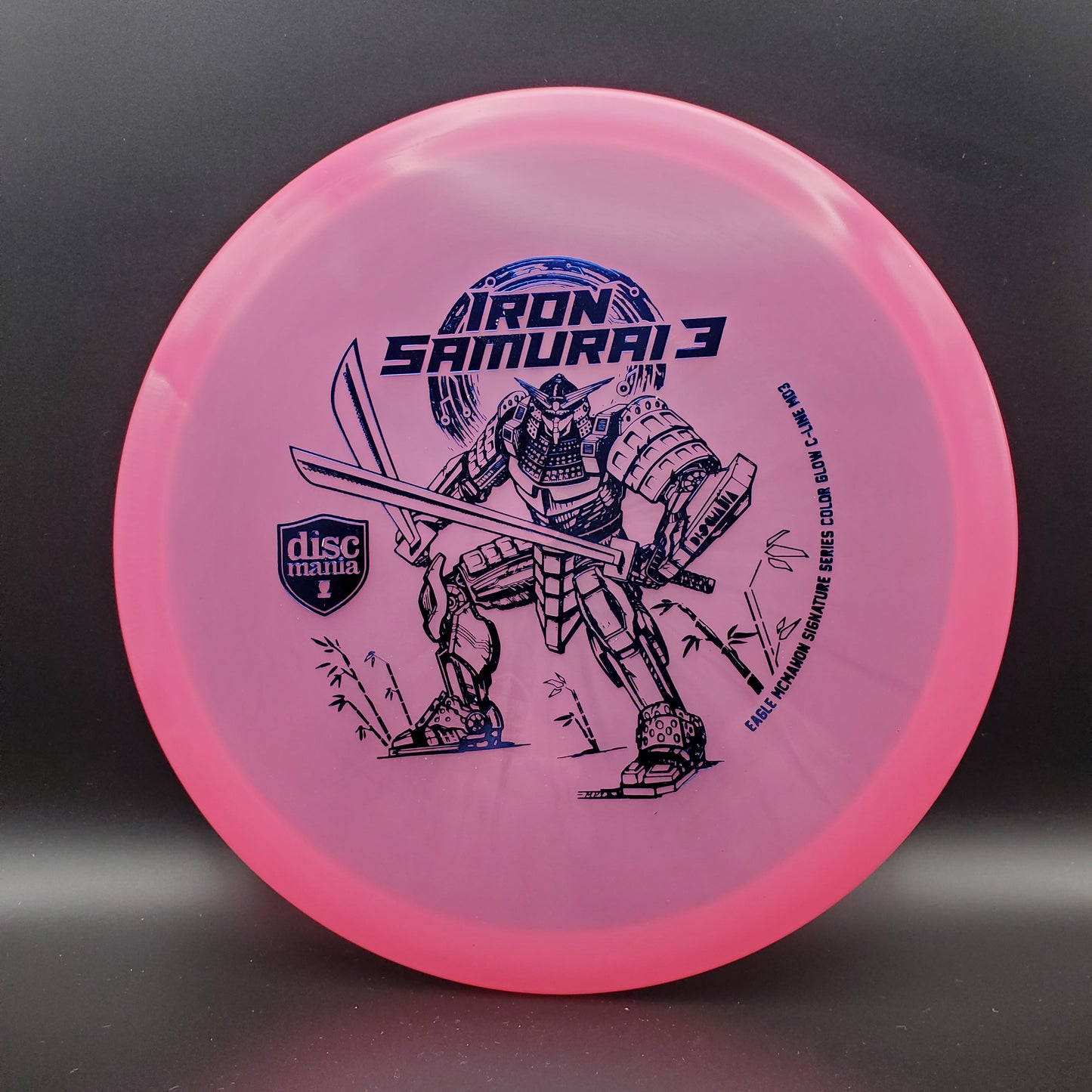 Discmania - MD3 - C-Line - Glow - "Iron Samurai 3" Eagle McMahon 2022 Signature Series