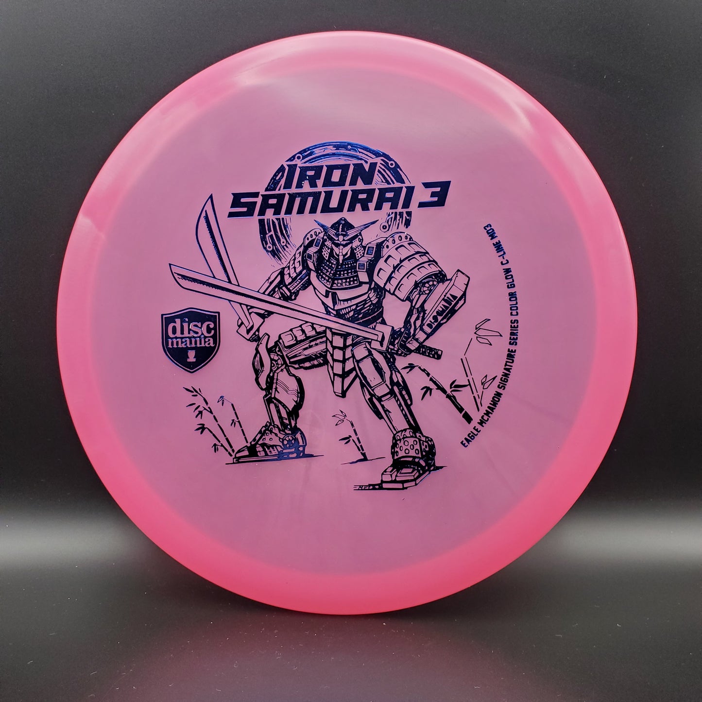 Discmania - MD3 - C-Line - Glow - "Iron Samurai 3" Eagle McMahon 2022 Signature Series