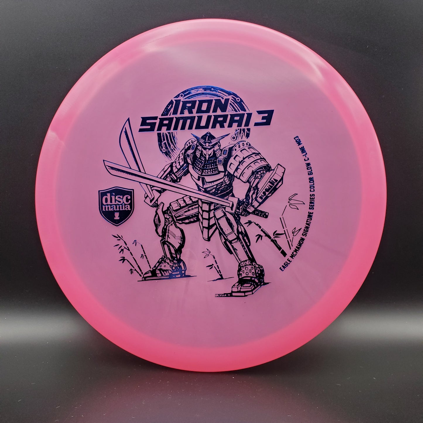 Discmania - MD3 - C-Line - Glow - "Iron Samurai 3" Eagle McMahon 2022 Signature Series