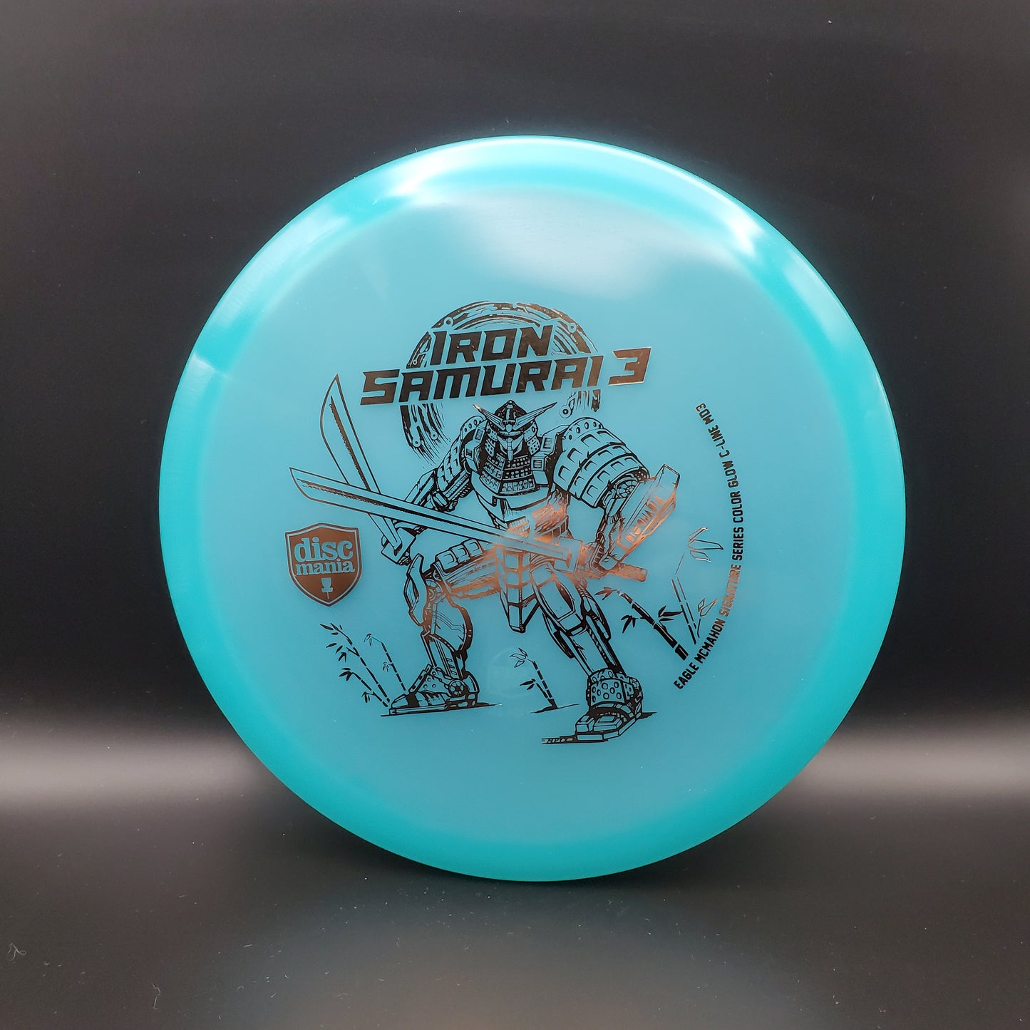 Discmania - MD3 - C-Line - Glow - "Iron Samurai 3" Eagle McMahon 2022 Signature Series