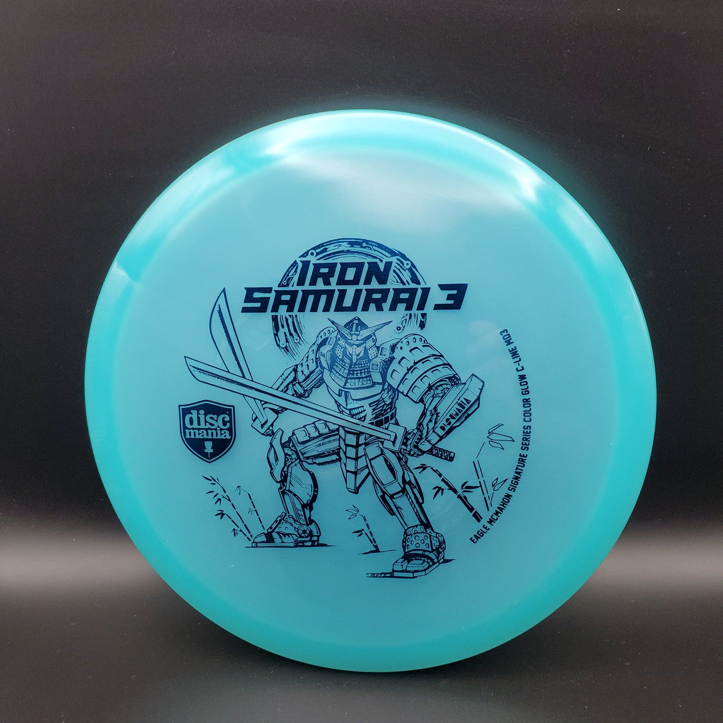 Discmania - MD3 - C-Line - Glow - "Iron Samurai 3" Eagle McMahon 2022 Signature Series