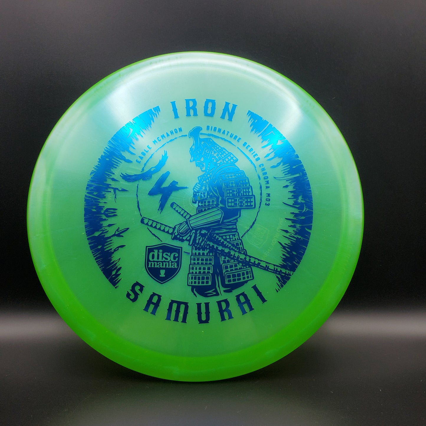 Discmania - MD3 - Chroma - "Iron Samurai 4" Eagle McMahon 2022 Signature Series